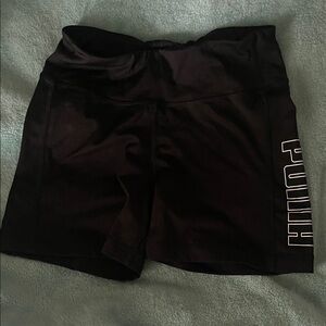 Puma Women's Athletic Black Shorts